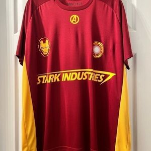 Men’s Iron Man box lunch marvel, shirt,Xl